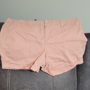 Pink Polka Dot Women's Shorts